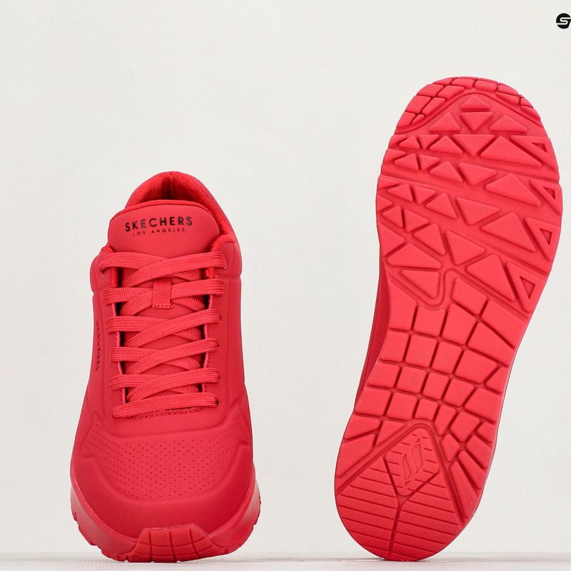 Pánska obuv SKECHERS Uno Stand On Air red 11