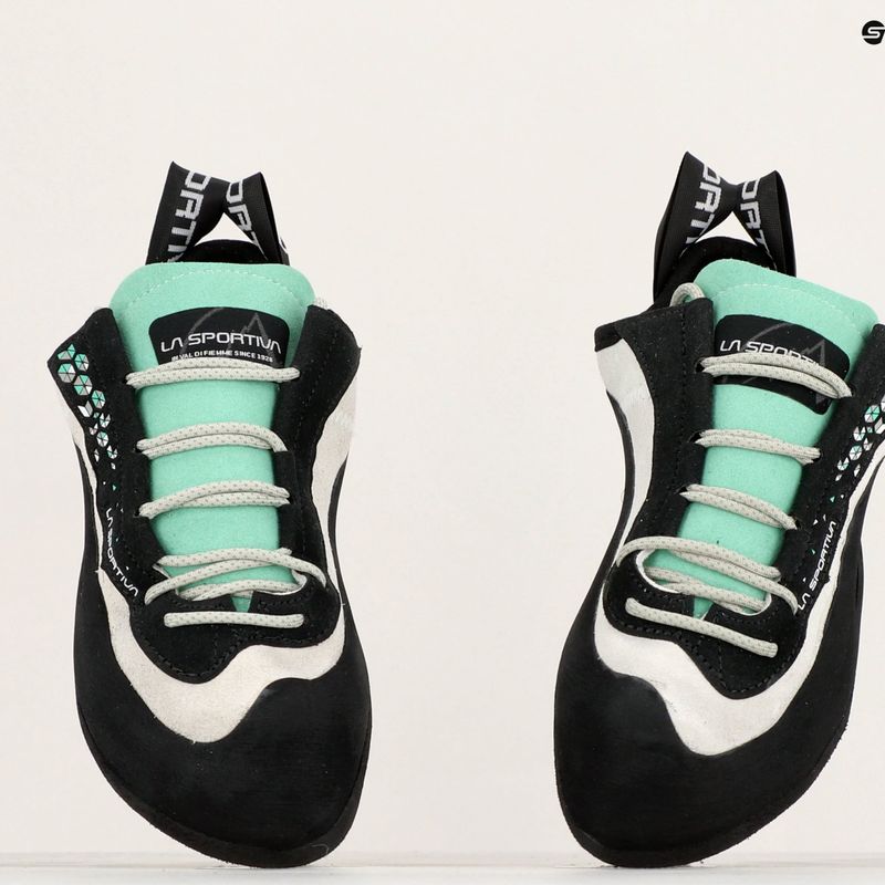 Dámska lezecká obuv La Sportiva Miura white/jade green 10