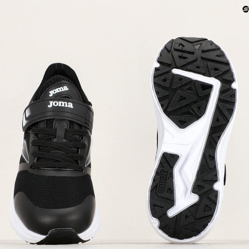 Detská bežecká obuv Joma Elite black/white 10