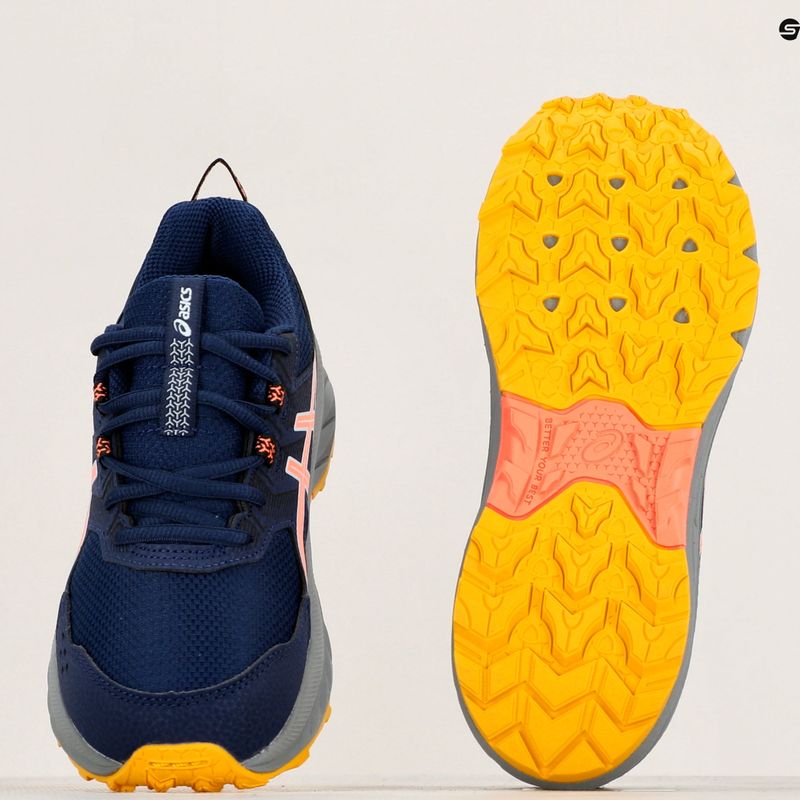 Detská bežecká obuv ASICS Gel-Venture 9 GS  blue expanse/sun coral 10