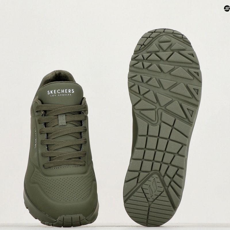 Pánska obuv SKECHERS Uno Stand On Air olive 12