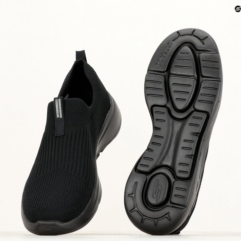 Dámska obuv SKECHERS Go Walk Arch Fit Iconic black 10