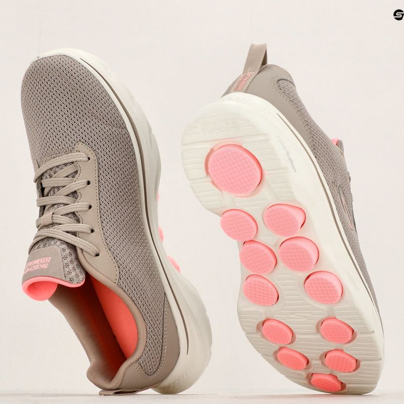 Dámske topánky SKECHERS Go Walk 7 Clear Path taupe/pink 10