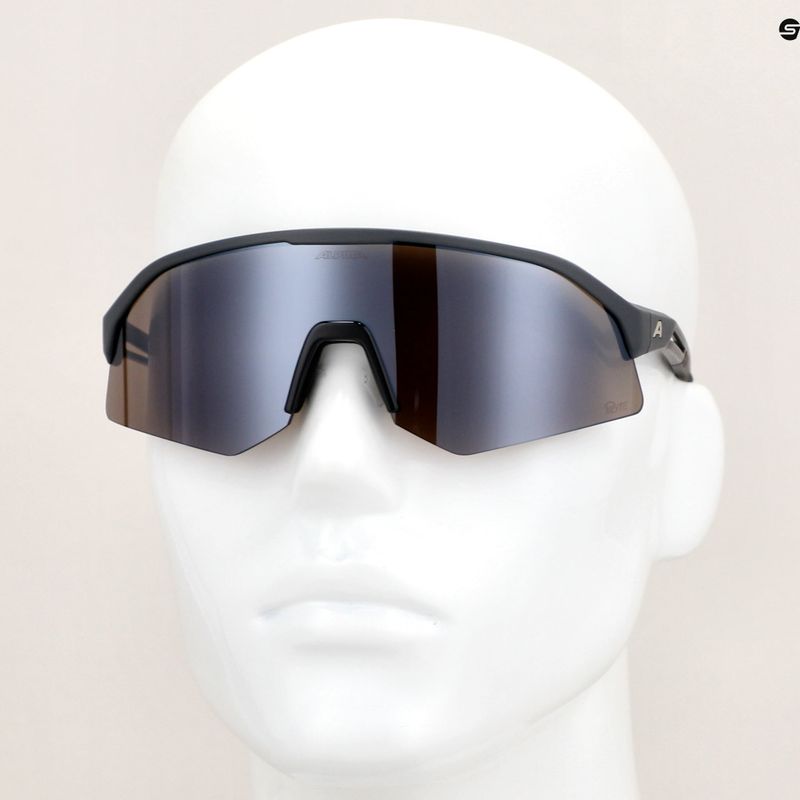 Slnečné okuliare Alpina Sonic Q-Lite midnight grey matt/silver mirror 7