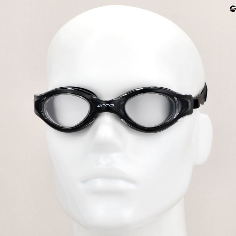 Plavecké okuliare Orca Killa Vision číre čierne 8