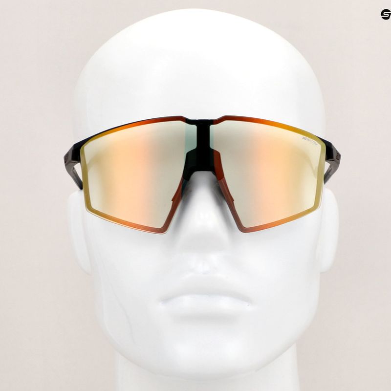 Slnečné okuliare Julbo Edge Reactiv 1-3 Light Amplifier mat black/iridescent ir5/multilayer red 10