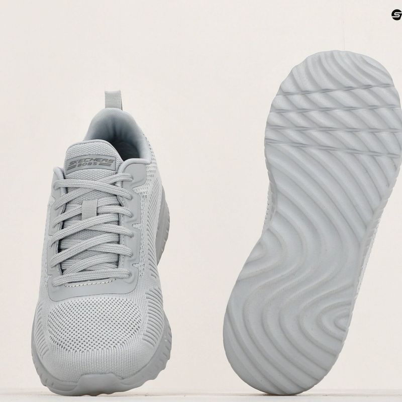 Dámska obuv SKECHERS Bobs Squad Chaos Face Off light gray 10