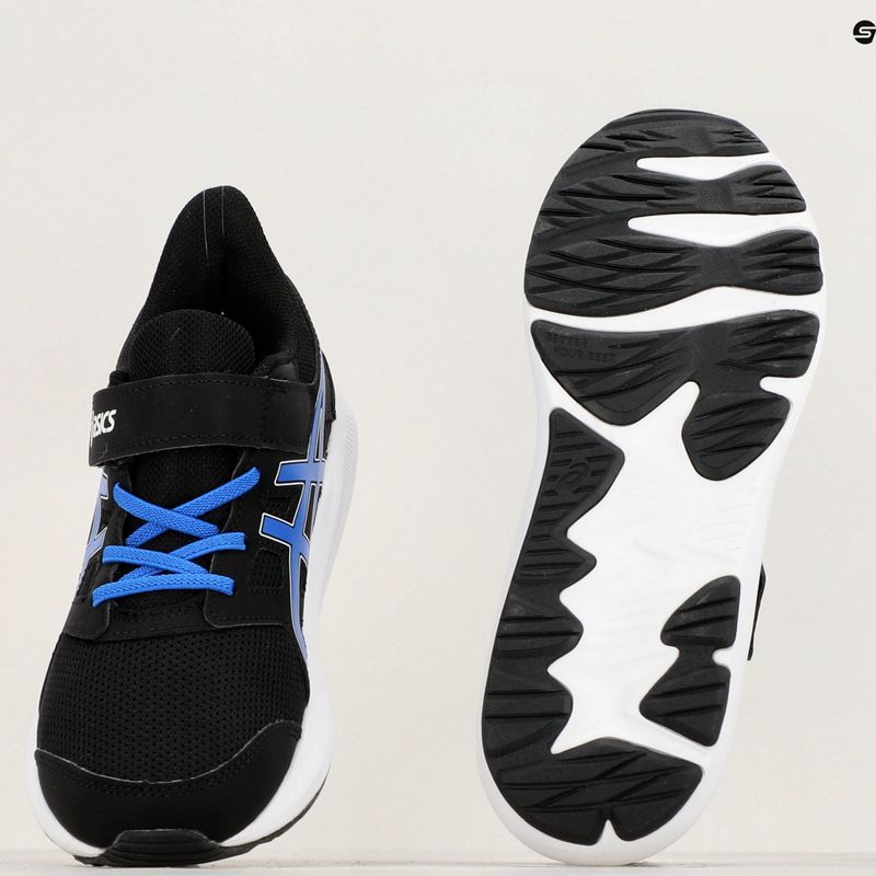 Detská bežecká obuv ASICS Jolt 4 PS black/illusion blue 12