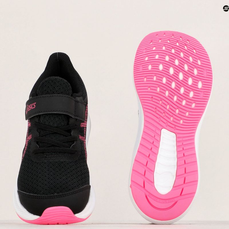 Detská bežecká obuv ASICS Patriot 13 PS black/hot pink 11