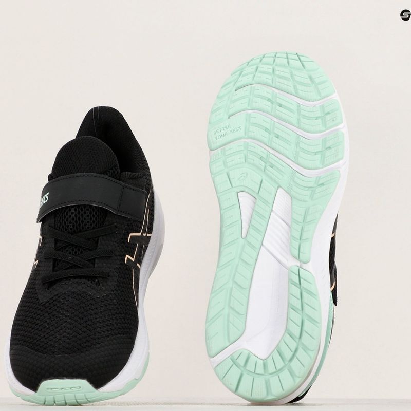 Detská bežecká obuv ASICS GT-1000 12 PS black/apricot crush 12