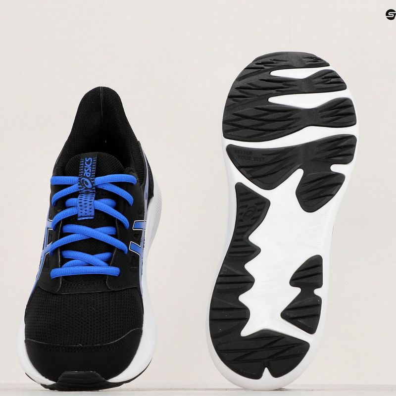 Detská bežecká obuv ASICS Jolt 4 GS black/illusion blue 11