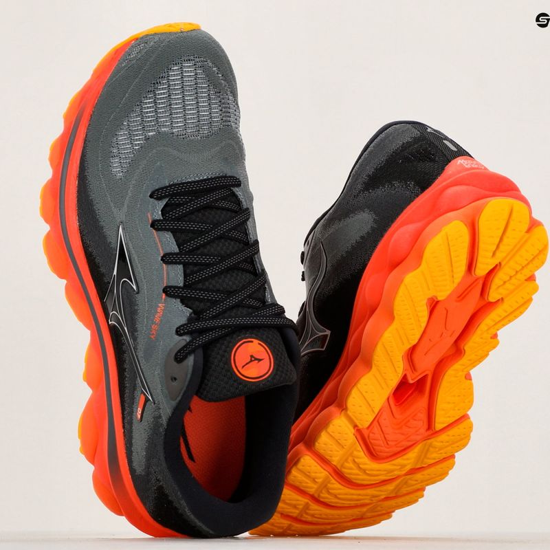 Pánska bežecká obuv Mizuno Wave Sky 7 turbulence/nickel/hot coral 11