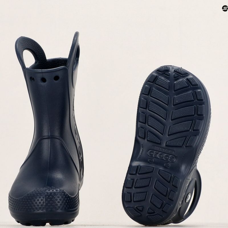 Crocs Handle Rain Boot Detské wellingtony navy 11