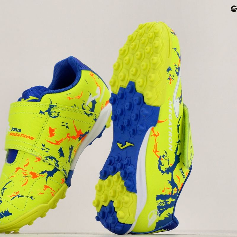 Detské kopačky Joma Megatron Jr TF lemon fluor 10