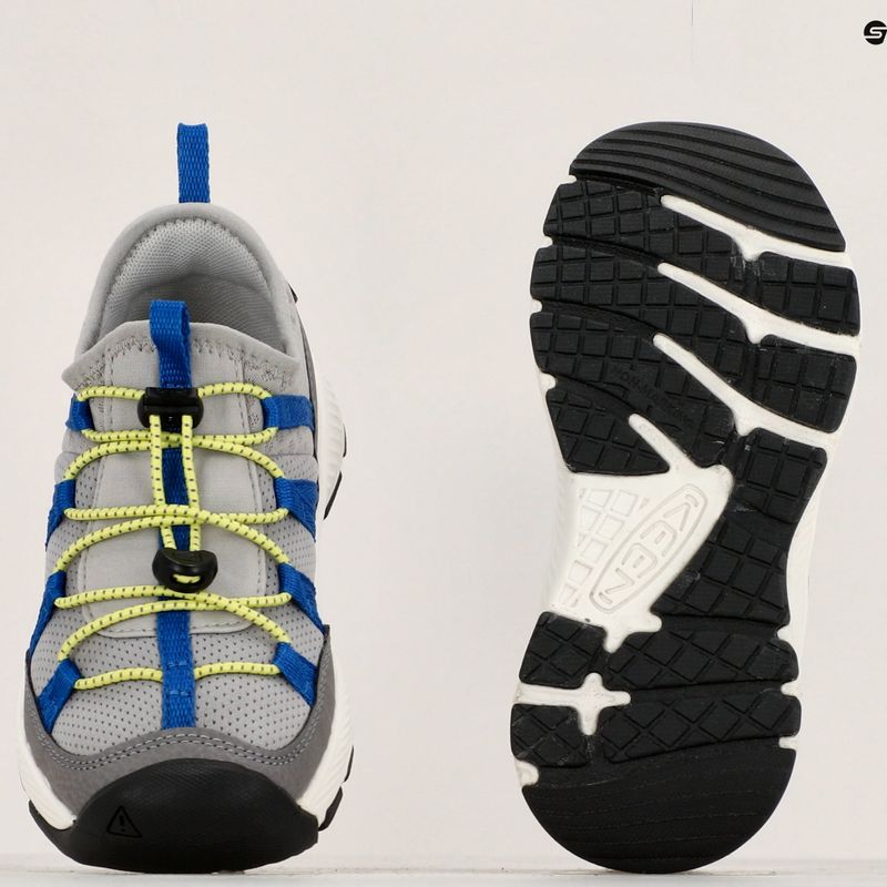 KEEN Motozoa Sneaker steel grey/evening primrose detská obuv 11
