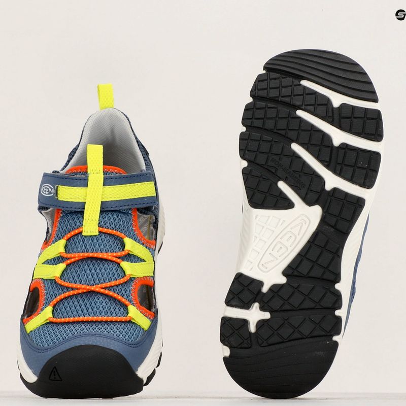 Juniorské sandále KEEN Motozoa vintage indigo/scarlet ibis 10