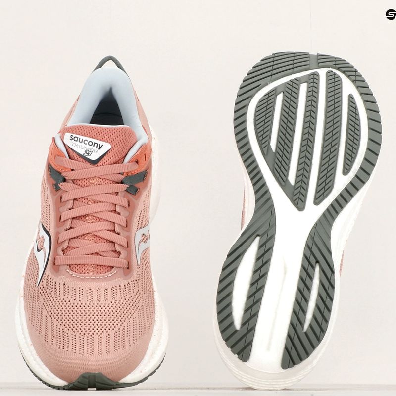 Dámska bežecká obuv Saucony Triumph 21 lotus/bough 9