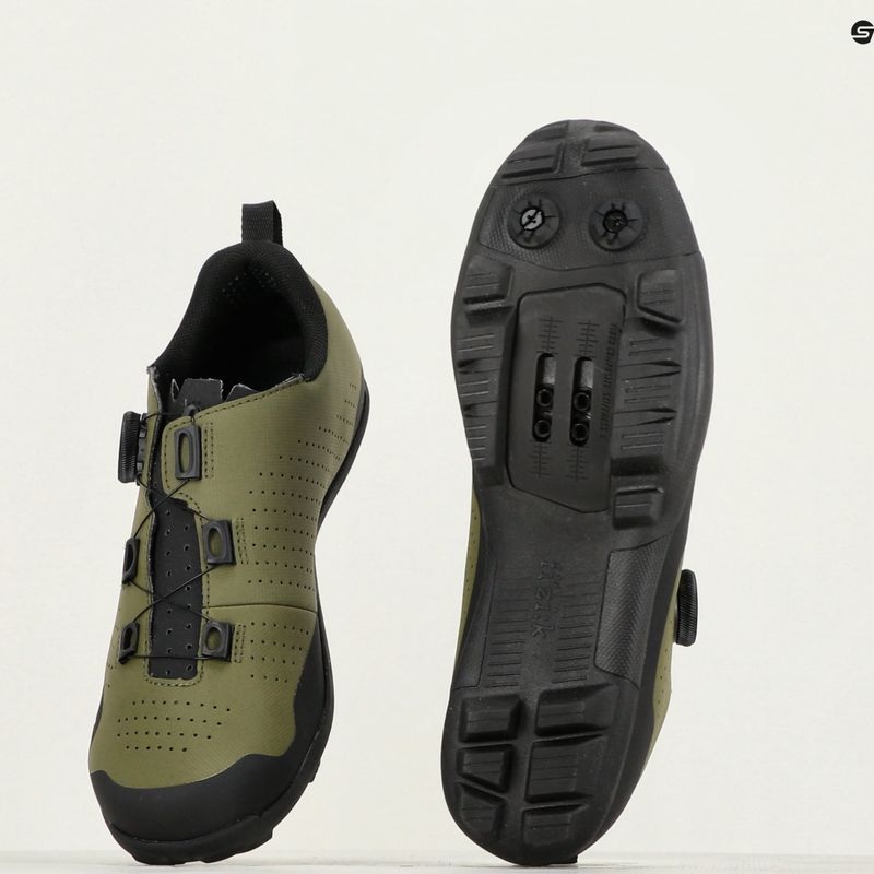 Pánska MTB cyklistická obuv Fizik Terra Atlas army/black 11