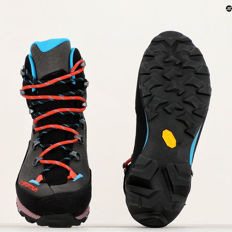 Dámska treková obuv La Sportiva Aequilibrium Trek GTX carbon/malibu blue 9