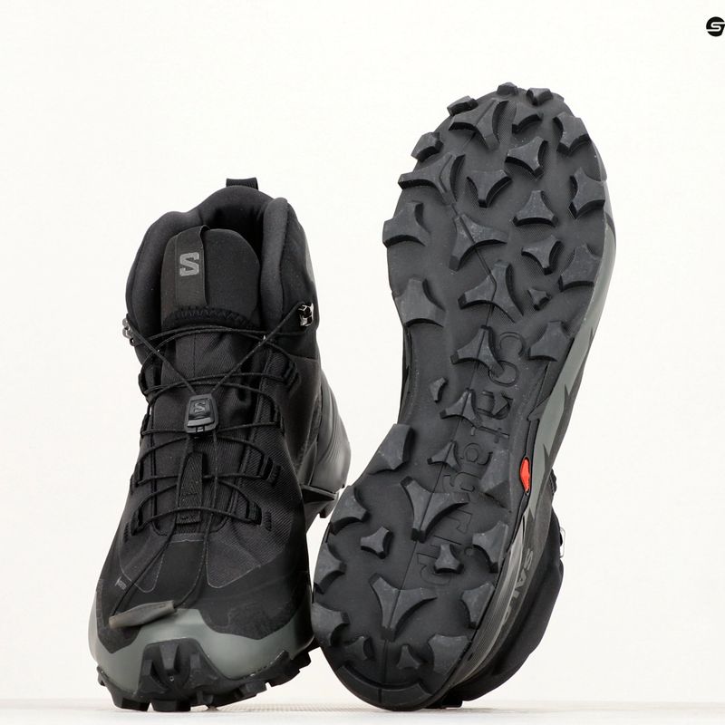 Pánska turistická obuv Salomon X Ultra 360 MID GTX black/magnet/pewter 9