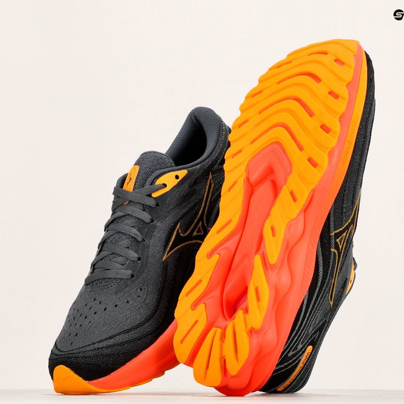 Pánska bežecká obuv Mizuno Wave Skyrise 5 turbolence/citrus/nasturtium 9