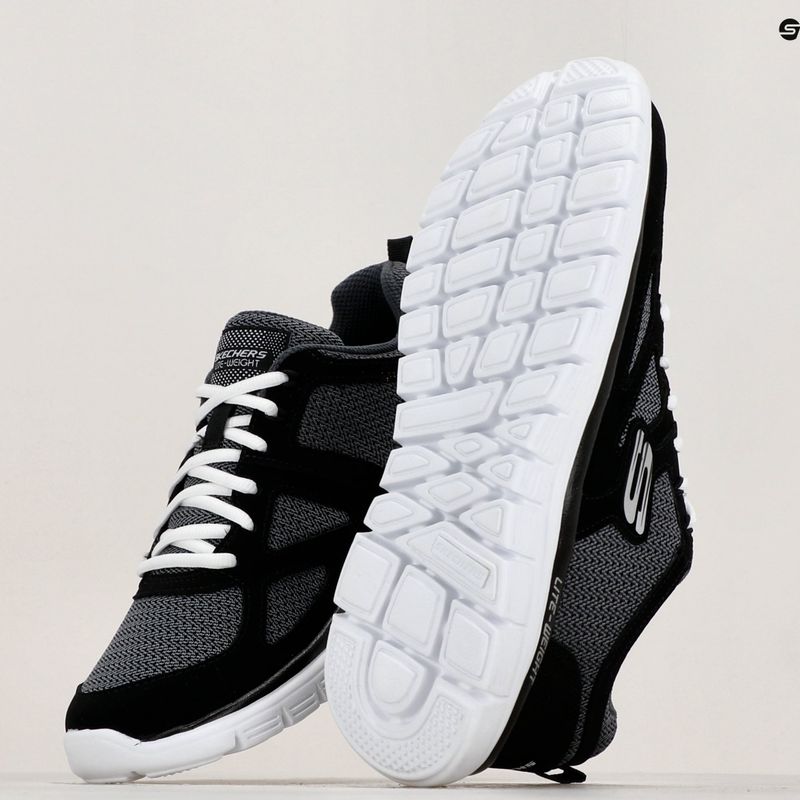 Pánske topánky SKECHERS Burns Agoura black/white 9