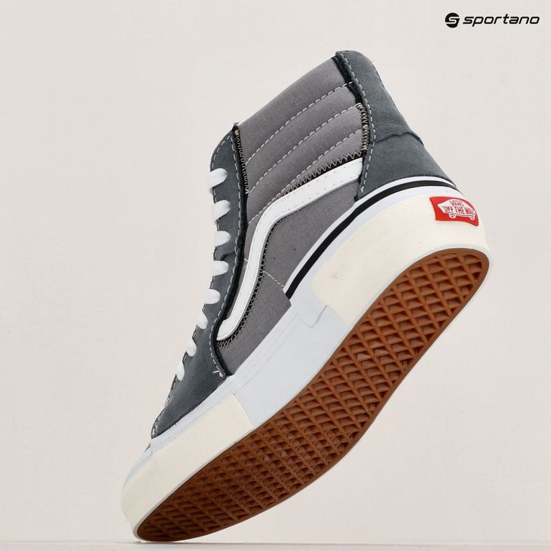 Topánky Vans SK8-Hi Reconstruct grey 10