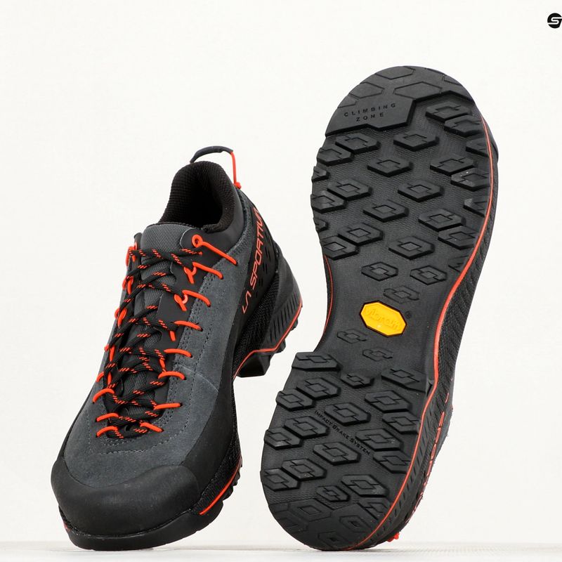 Pánska prístupová obuv La Sportiva TX4 Evo carbon/cherry tomato 9