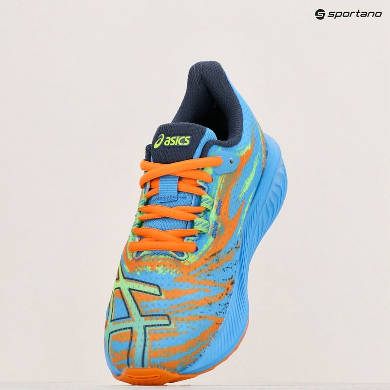 ASICS Gel-Noosa Tri 15 GS detská bežecká obuv watercape/electric lime 9