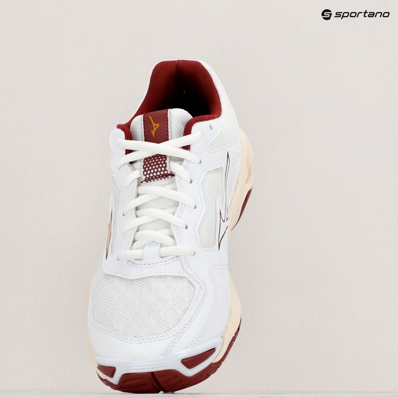 Dámska hádzanárska obuv Mizuno Wave Phantom 3 white/cabernet/mp gold 9