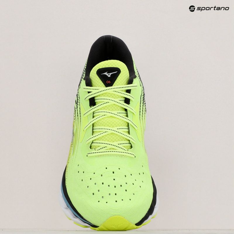 Pánska bežecká obuv Mizuno Wave Sky 6 neo lime skywriting/black 9