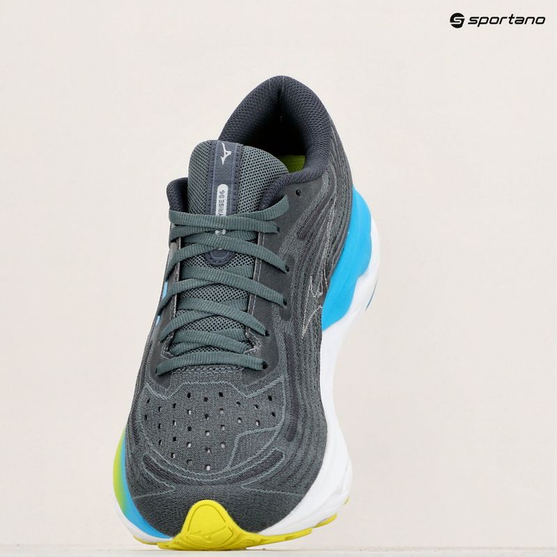 Pánska bežecká obuv Mizuno Wave Skyrise 4 sweater/pblue/jet blue 9