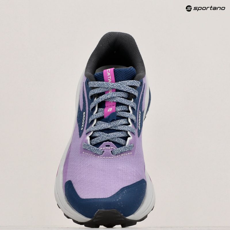 Brooks Catamount 2 dámska bežecká obuv violet/navy/oyster 16