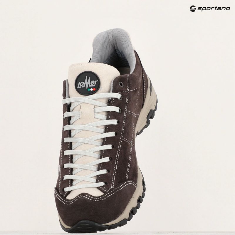 Dámske turistické topánky Lomer Maipos Mtx Suede anthracite/lamb 10