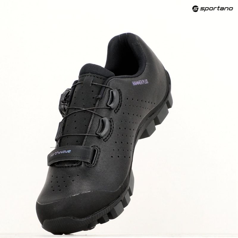 Dámska MTB cyklistická obuv Northwave Hammer Plus black/iridescent 9