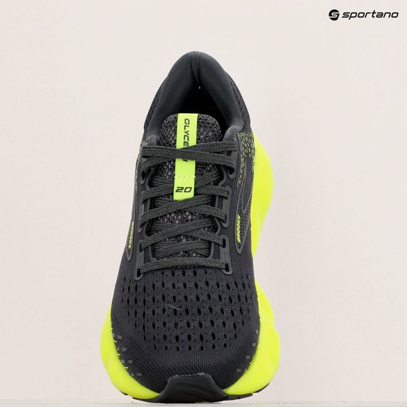 Brooks Glycerin 20 dámska bežecká obuv black/blackened pearl/white 9
