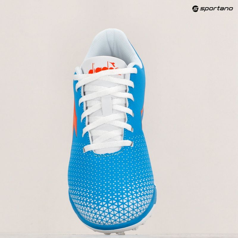 Detské kopačky Diadora Pichichi 6 TF JR blue fluo/white/orange 11
