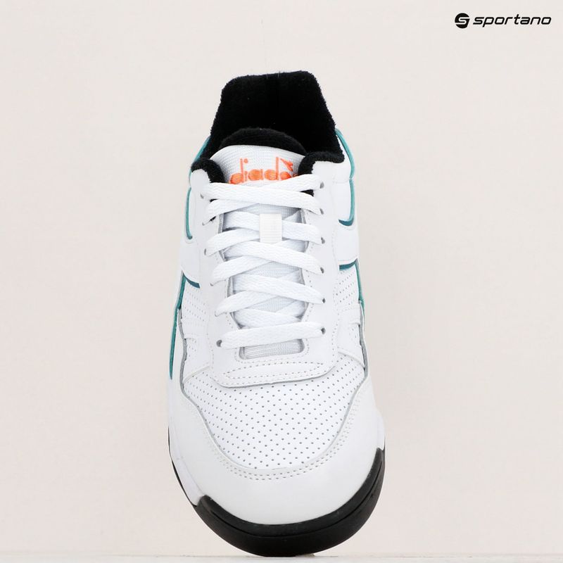 Topánky Diadora Winner bianco/verd blu-capri 9
