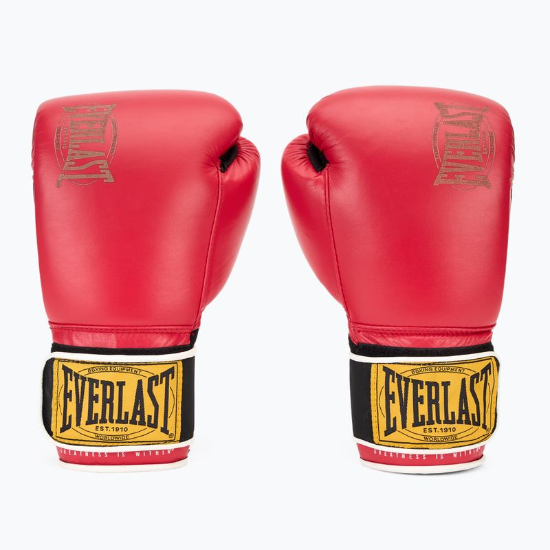 Boxerské rukavice Everlast 1910 Classic red 2