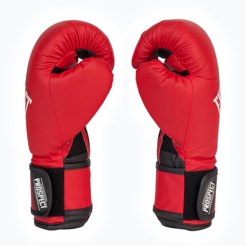 EVERLAST junior Pu Prospect Rukavice detské boxerské rukavice červené EV4600 4