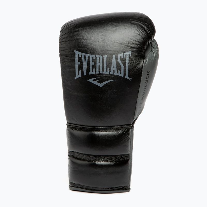 Boxerské rukavice Everlast Powerlock 2 Laced Pro Training čierne 8