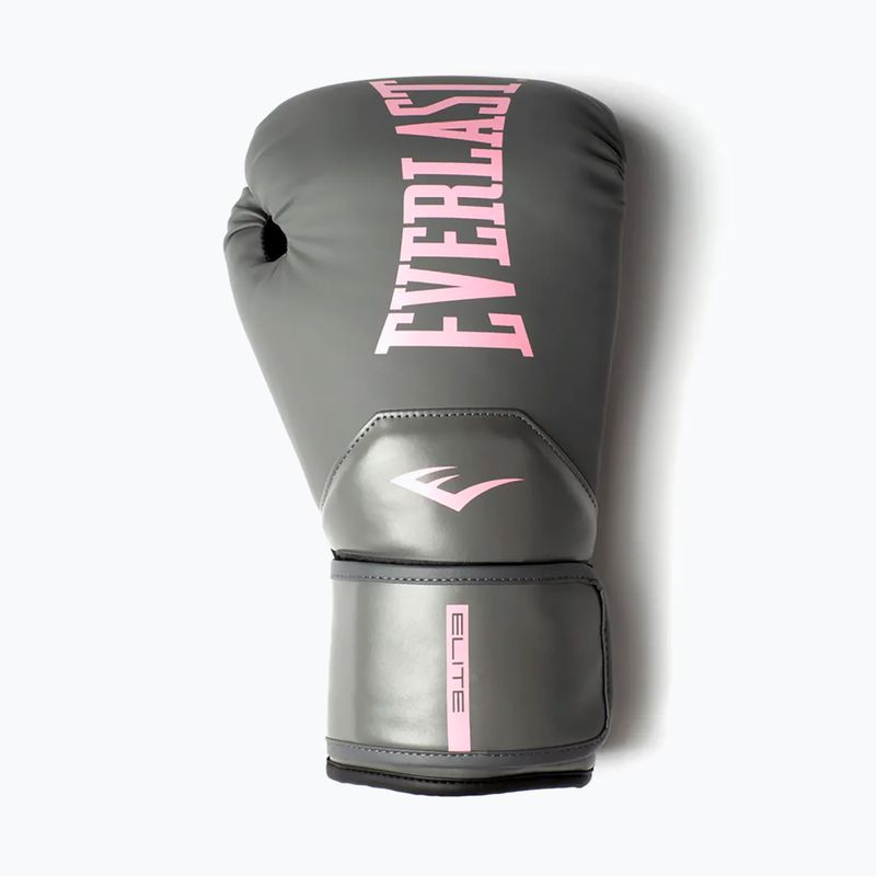 Boxerské rukavice Everlast Pro Style Elite 2 sivo-ružové 2