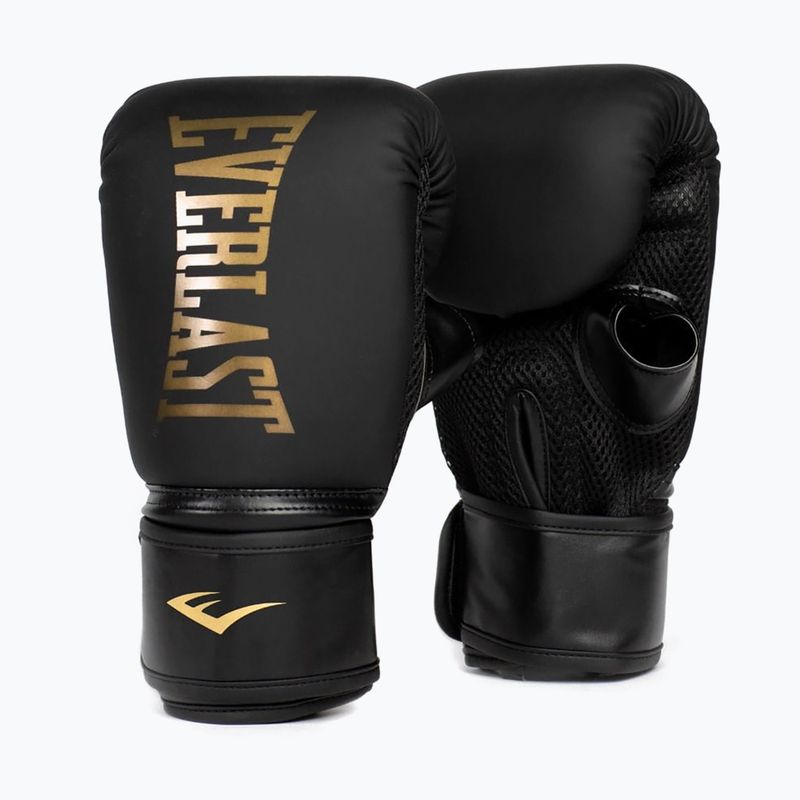 Boxerské rukavice Everlast Cardio Elite Bag  čierne/zlaté