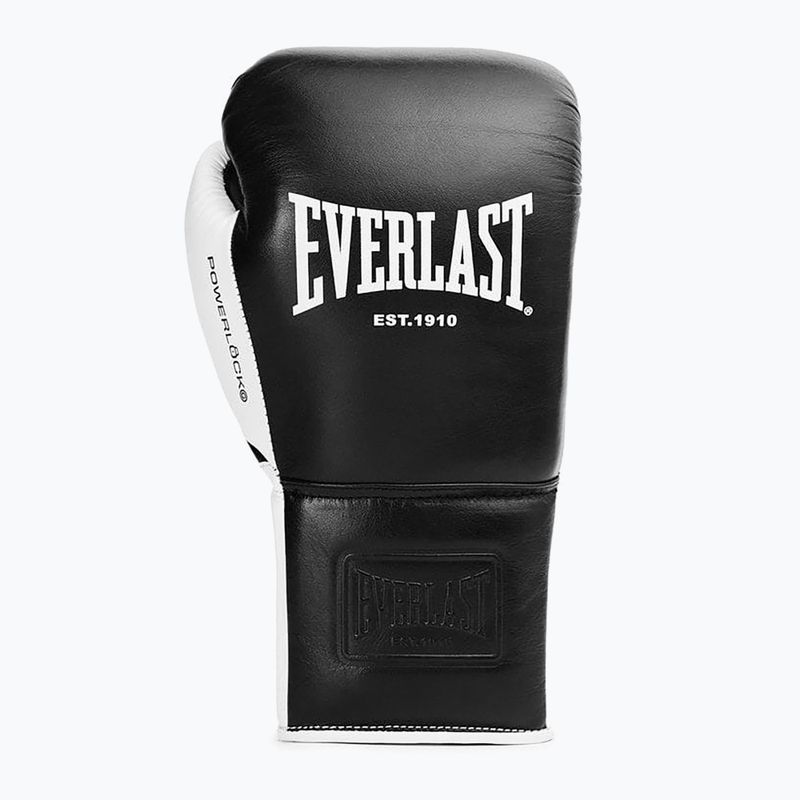 Boxerské rukavice Everlast Powerlock Pro OG Laced black/white 2