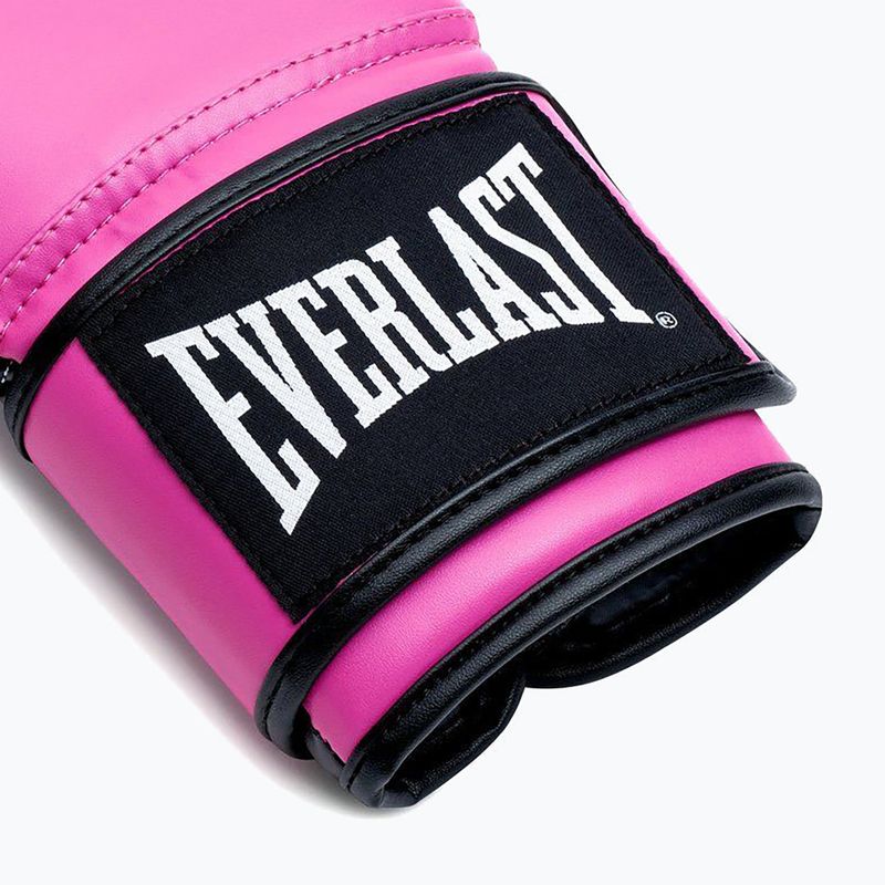 Boxerské rukavice Everlast Powerlock Pro OG H&L Training Glove pink/black 5