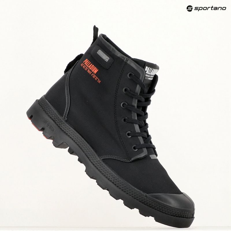 Topánky Palladium Pampa Lite+ Hi black 10