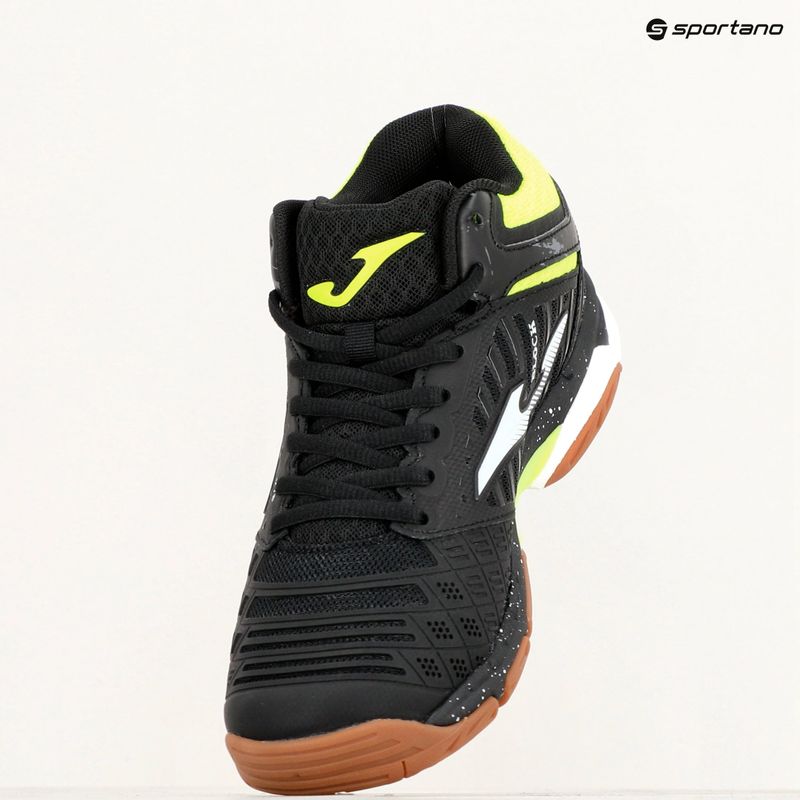 Pánska volejbalová obuv Joma V.Blok black/lemon fluor 10