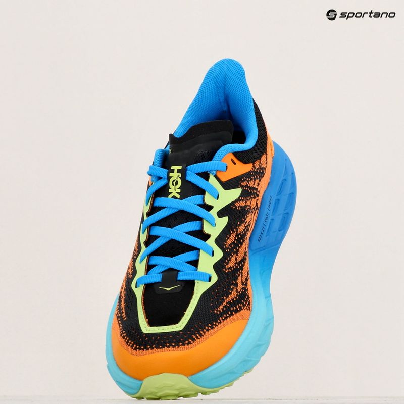 Pánska bežecká obuv HOKA Speedgoat 5 solar flare/diva blue 9