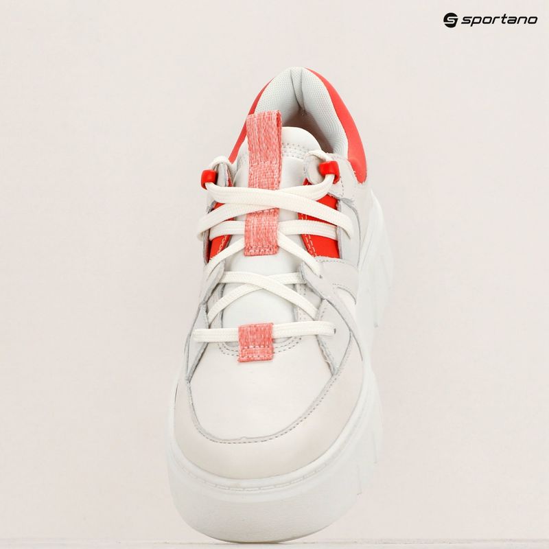 Timberland Laurel Court dámske topánky white full grain/orange 9