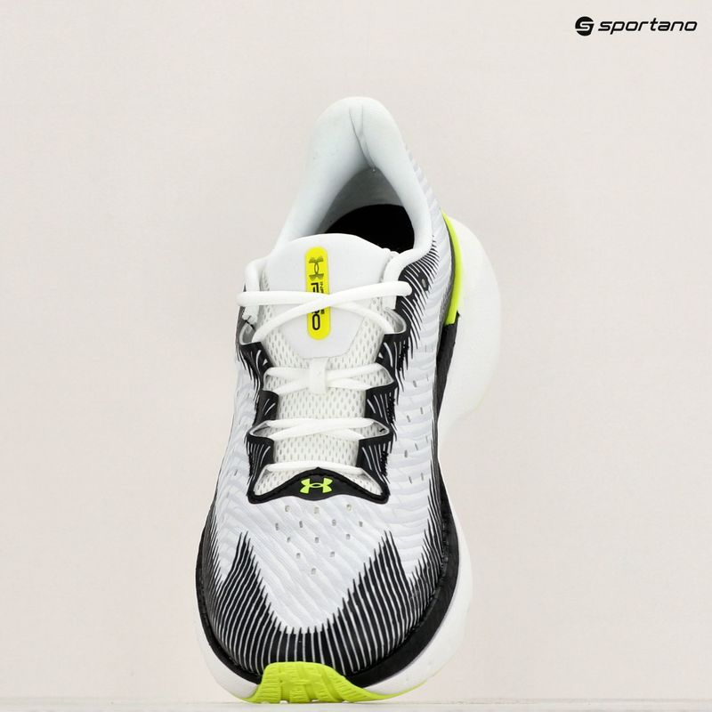 Pánska bežecká obuv Under Armour Infinite Pro white/black/high vis yellow 9